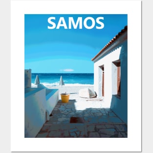 Samos Posters and Art